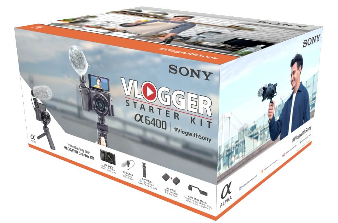 Sony Vlogging Kit Box Sony Vlogging Kit Box